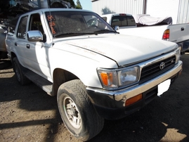 1995 TOYOTA 4RUNNER SR5 WHITE 3.0L AT 2WD Z17710